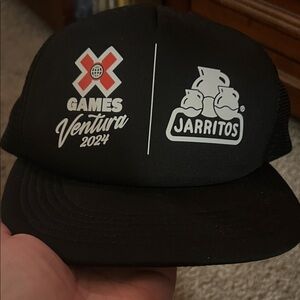 X Games Black Trucker Hat Never Worn